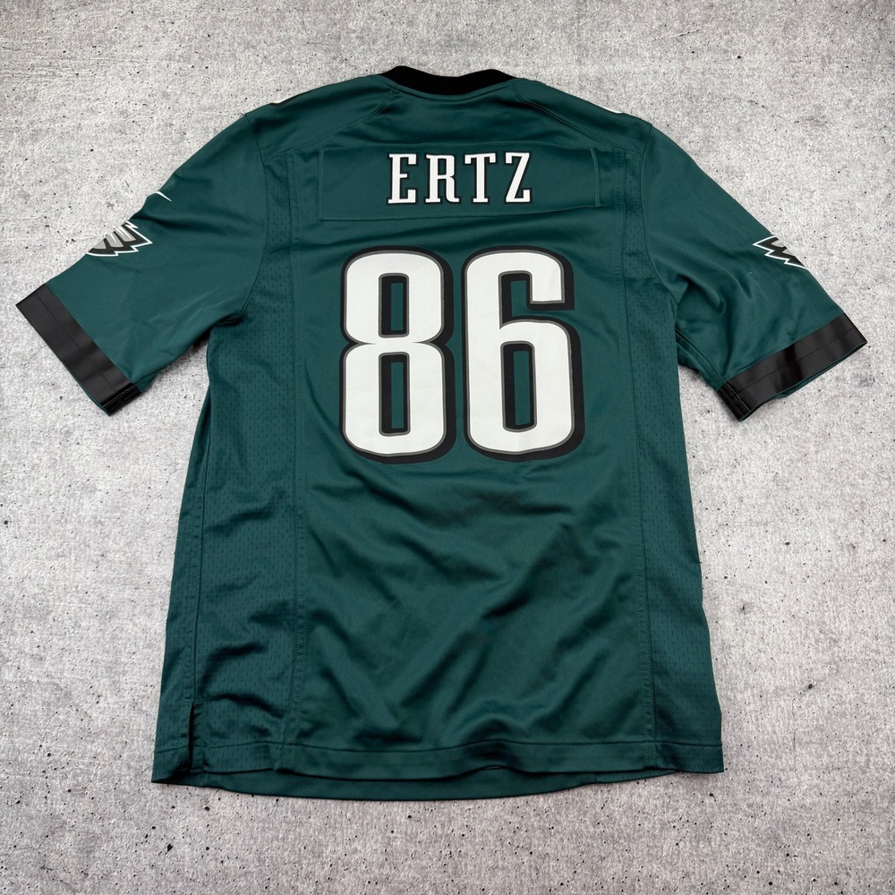 Philadelphia Eagles Zach Ertz 86 Nike On Field Green Jersey Mens Medium